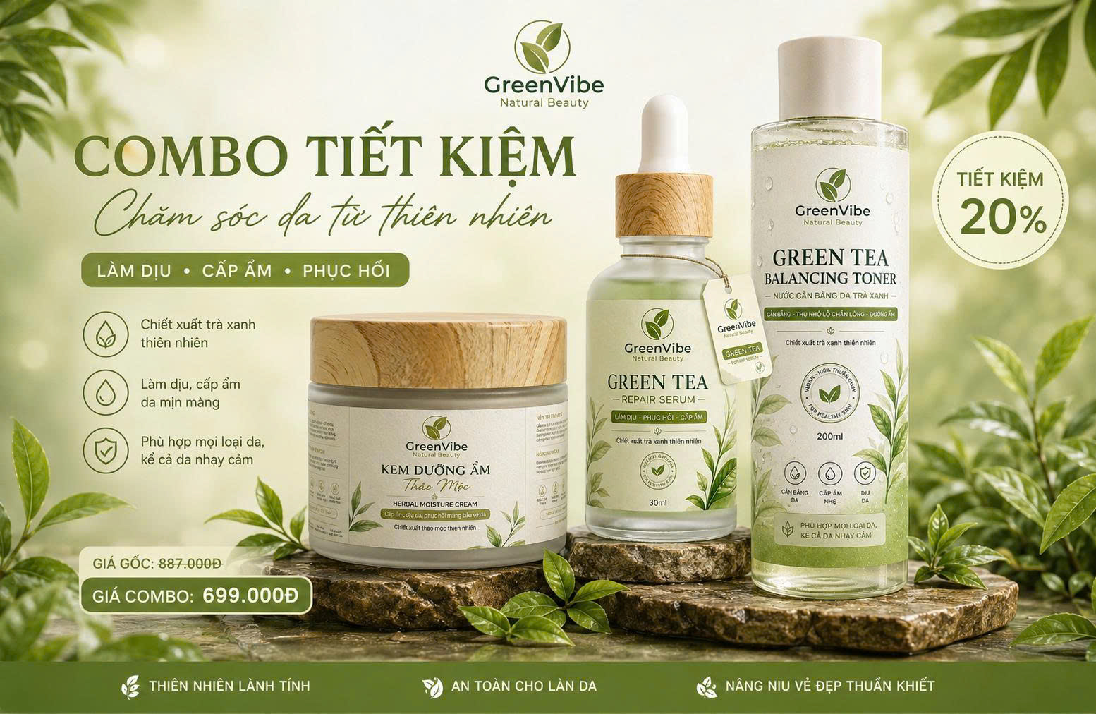 Combo tiết kiệm : 3 sản phẩm