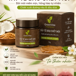 Tẩy tế bào chết môi GreenVibe